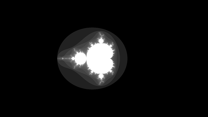 mandelbrot log shading