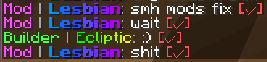 mods fix